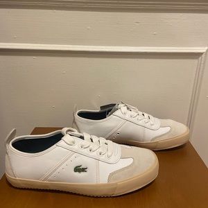 Lacoste Leather and Suede Women Sneakers-size 8